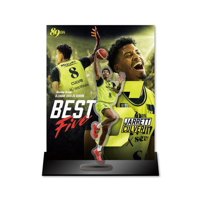 りそなグループ B.LEAGUE 2025-26 SEASON B1 レギュラーシーズンベストファイブ アクリルスタンド #8 ジャレット・カルバー選手